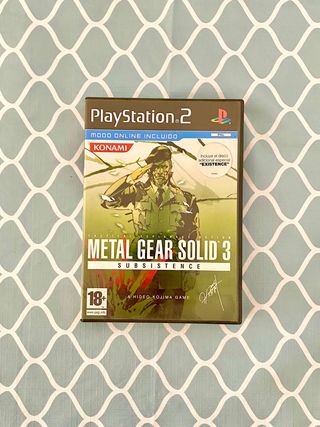 Metal Gear Solid 3: Subsistence (Castellano)