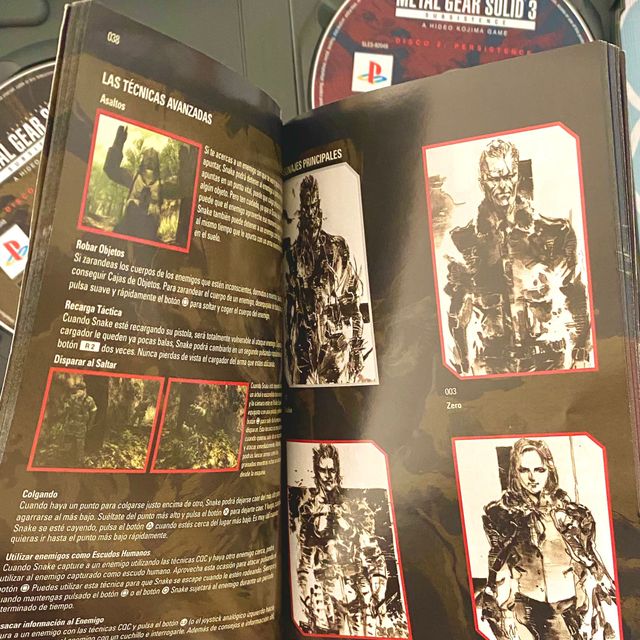Metal Gear Solid 3: Subsistence (Castellano)