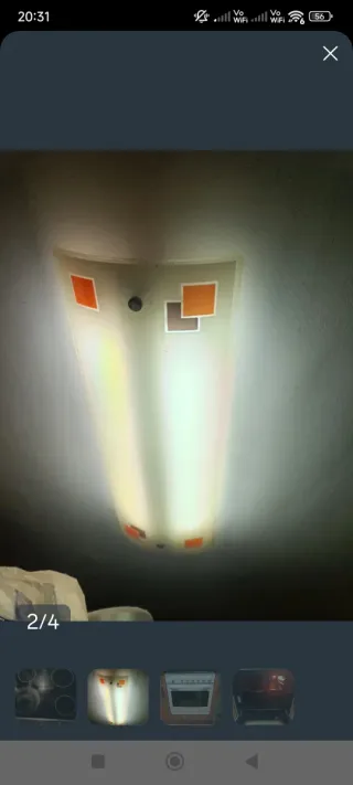 Plafón con fluorescentes