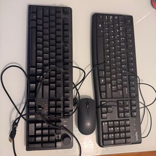 Teclado mecánico HP switch negro + ratón Xiaomi in