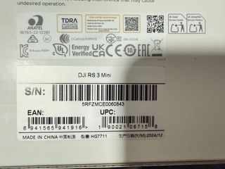 DJI RS 3 Mini Estabilizador Cámara