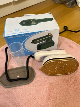 Plancha Mini Plegable Portátil Viaje