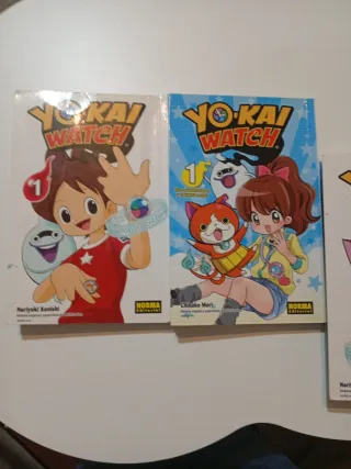 6 comics Yokai Watch