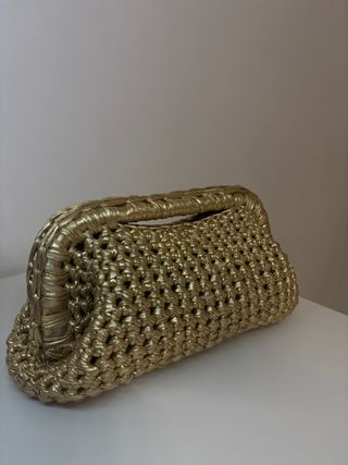 Pochette Oro Intrecciata