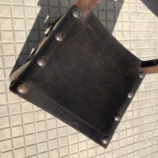 Sillas Vintage Cuero Brutalista 1960 España