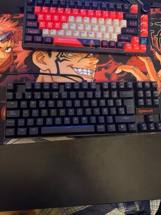 Teclado Mecánico Redragon K552 Kumara Negro