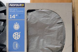 Tapacubos 14 pulgadas (x3) | Negro mate Norauto