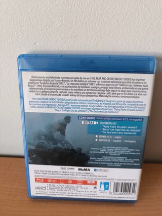 Blu-ray Miedo y Deseo Stanley Kubrick