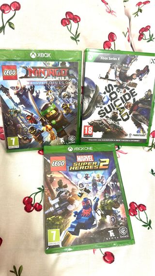 Lote xbox Juegos: LEGO Ninjago, Suicide Squad