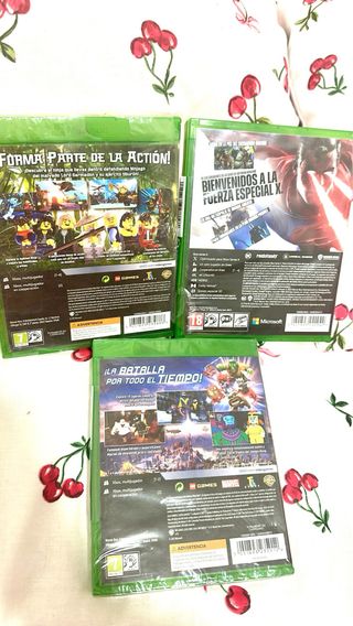 Lote xbox Juegos: LEGO Ninjago, Suicide Squad