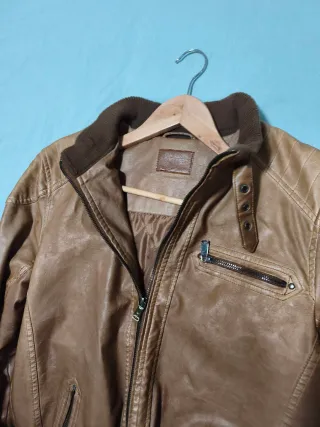 Cazadora cuero m 48