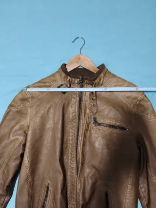 Cazadora cuero m 48
