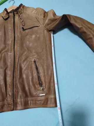 Cazadora cuero m 48