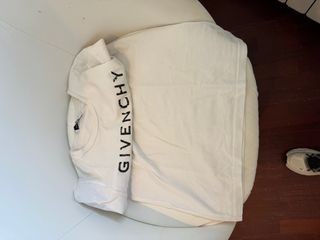 T-shirt Givenchy Paris bianca unisex tg 12 anni