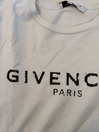 T-shirt Givenchy Paris bianca unisex tg 12 anni