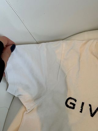 T-shirt Givenchy Paris bianca unisex tg 12 anni