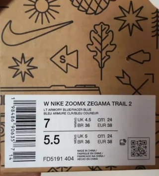 Nike ZoomX Zegama Trail 2 T38