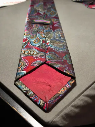 Cravatta fantasia floreale Westbury Vintage