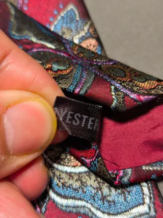 Cravatta fantasia floreale Westbury Vintage