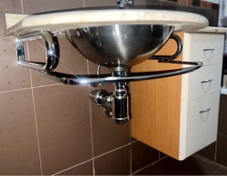 Mueble de baño suspendido completo