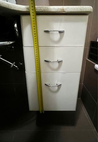 Mueble de baño suspendido completo