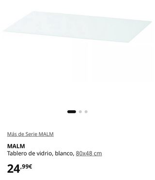 Cómoda Ikea Malm Negra/Marrón
