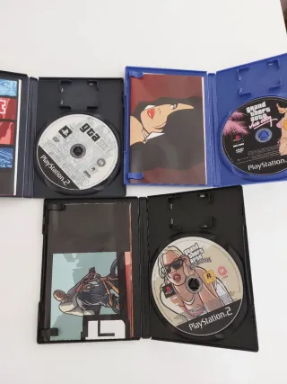 Lote GTA PlayStation 2: III, Vice City San Andreas