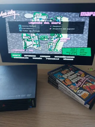 Lote GTA PlayStation 2: III, Vice City San Andreas