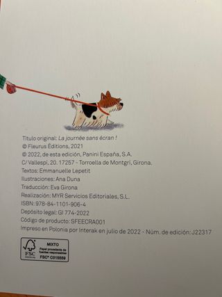 ¡UN DÍA SIN PANTALLAS! Para leer en familia.