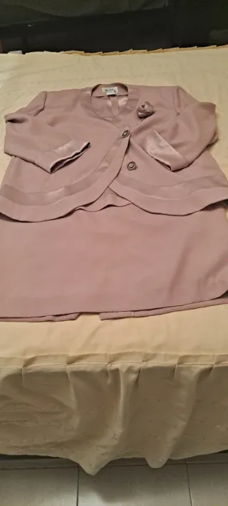 Conjunto fiesta rosa lila