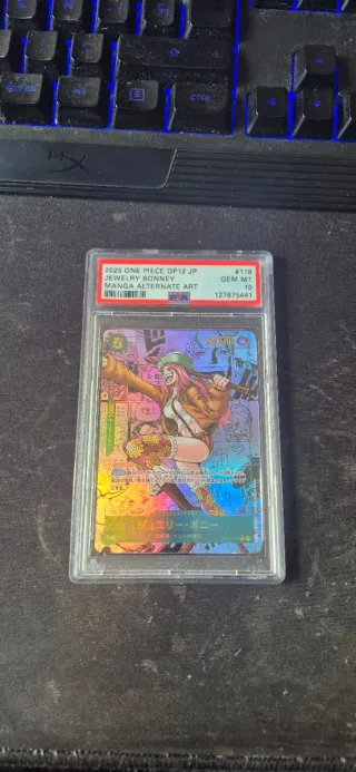 jewelry bonney manga alternate art psa 10
