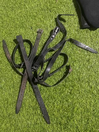 Correas pesca submarina carrete cuchillo