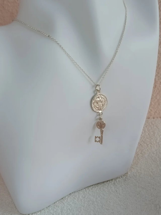 Colgante Plata San Benito