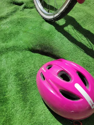 Bicicleta Niña BTWIN Rosa y Azul