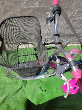 Bicicleta Niña BTWIN Rosa y Azul