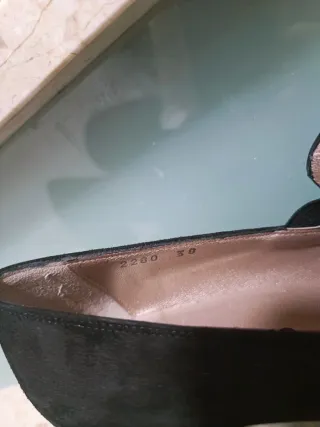 Décolleté Melluso camoscio nero - Tg. 38