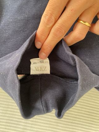 Lote 5 Camisetas Cuello Alto. Esquí LL Bean y Zara