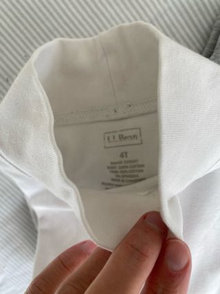 Lote 5 Camisetas Cuello Alto. Esquí LL Bean y Zara