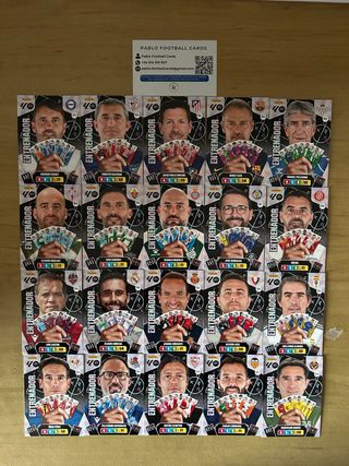 LOTE 20 ENTRENADORES ADRENALYN XL 2025-26 PANINI