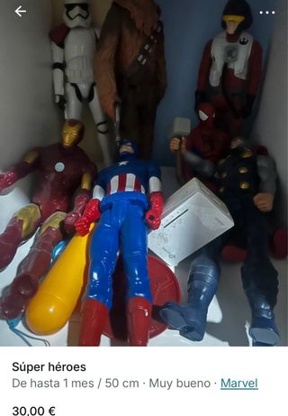 Figuras Súper Héroes Marvel