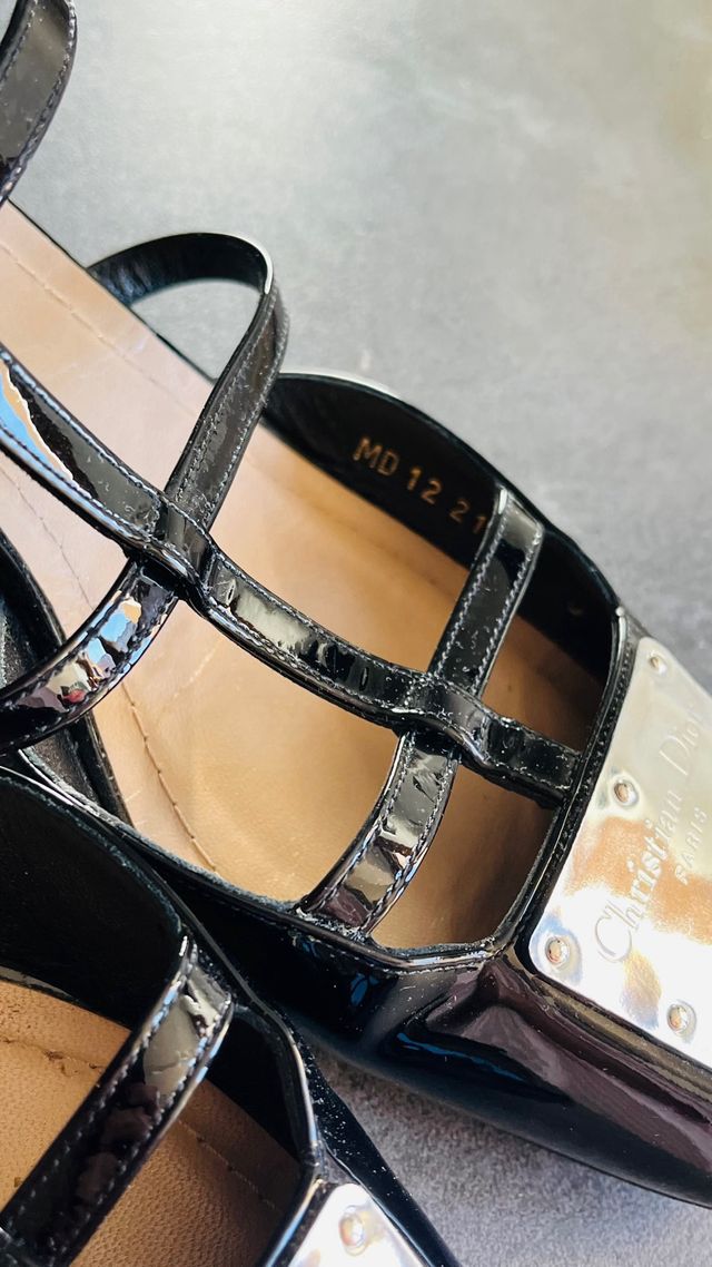 Zapatos Christian Dior Negros