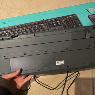 Teclado Logitech MK120 Negro Raton