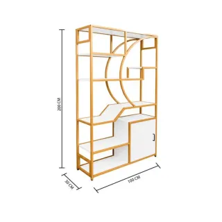 Estantería Diseño Moderno Lujo (Como Nueva)