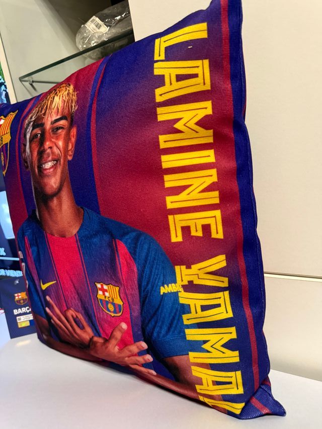 Almohada FC Barcelona Lamine Yamal