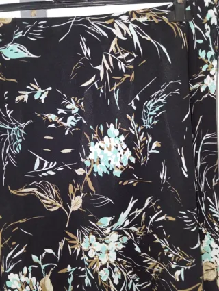 Gonna lunga fantasia floreale