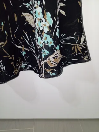 Gonna lunga fantasia floreale