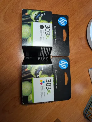 Cartuchos Tinta HP 303XL Negro y Tricolor