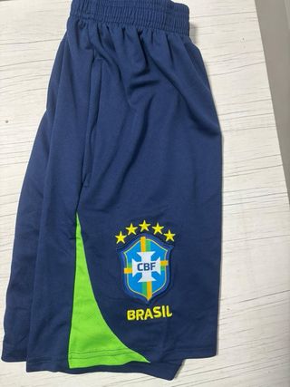 Conjunto de fútbol Brasil Talla S