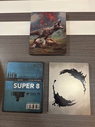 Steelbooks Blu-ray Arrival, Super 8 Jurassic World