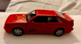 Maqueta Audi Quattro 1980 Roja